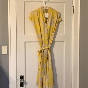 Bottom front wrap dress